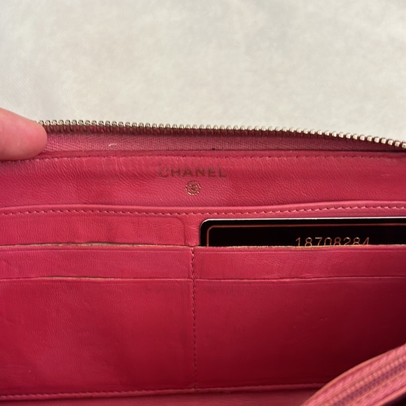 Chanel CC Patent Leather Timeless Wallet on Chain WOC Chain Crossbody Purse Bag - Picture 12 of 15